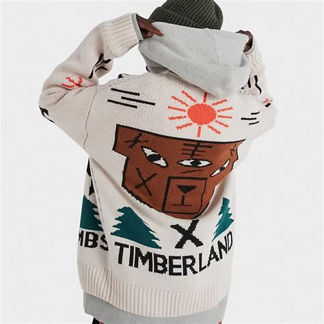 nina chanel timberland cardigan|TIMBERLAND AND NINA CHANEL ABNEY LAUNCH .